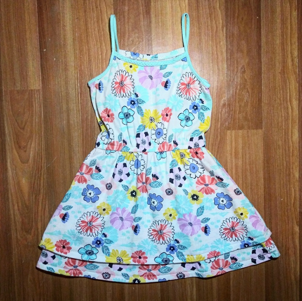 Gymboree Tropical Breeze, Floral Print, Sleeveless